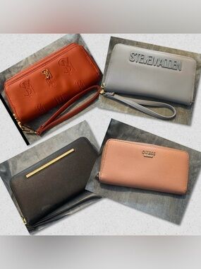 Lot of 4 Women’s Wallets/Wristlets
